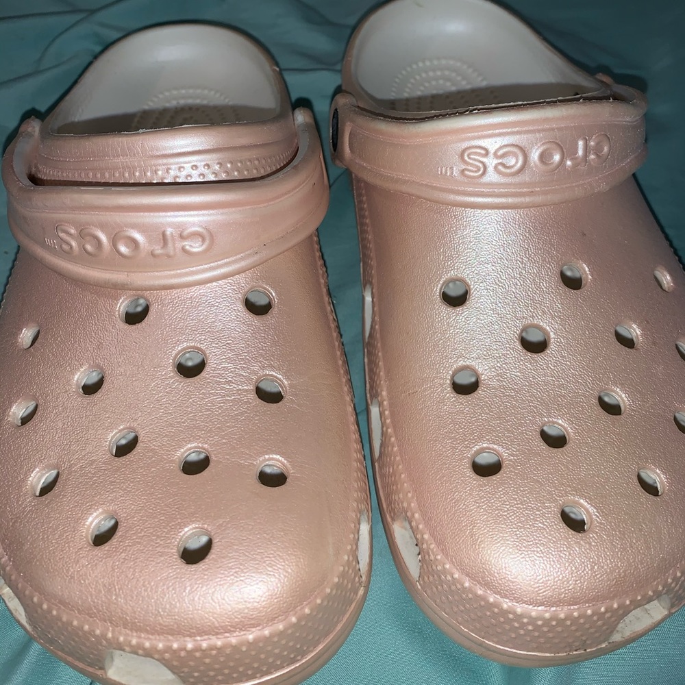 LIGHT PINK CROCS !!! OBO !!!